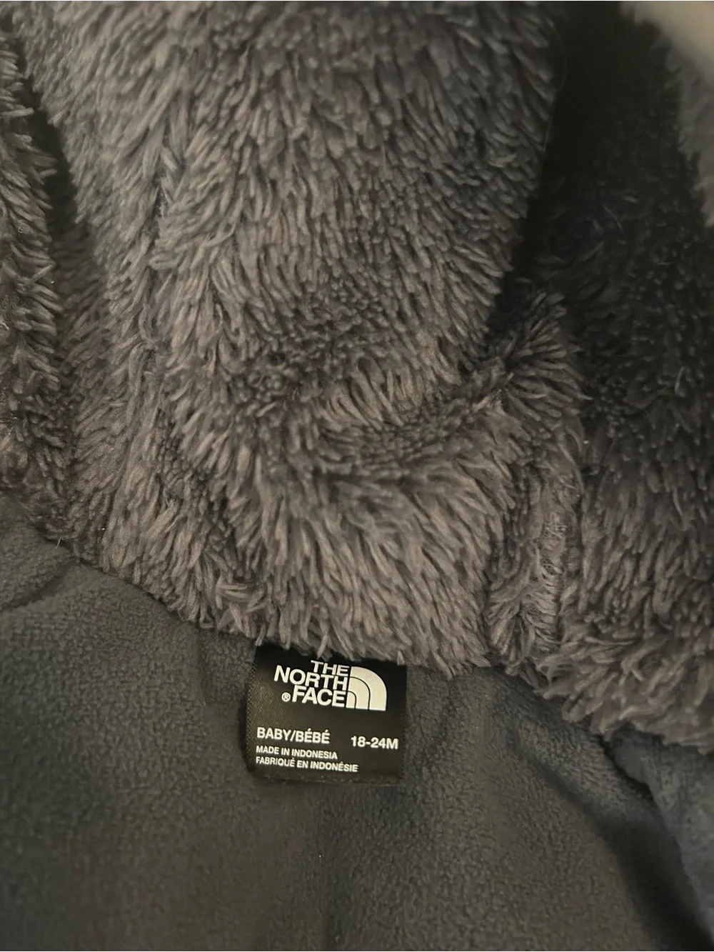 The North Face Kids Puffer Jacket - Black & Gray